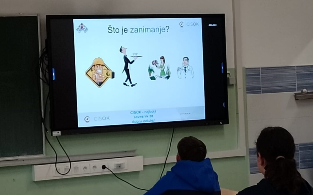 Učenici 7. i 8. razreda slušali su predavanje CISOK-a