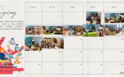 15 po 15 – čitamo i mi!                                                                       Brojni su prijatelji došli čitati predškolarcima