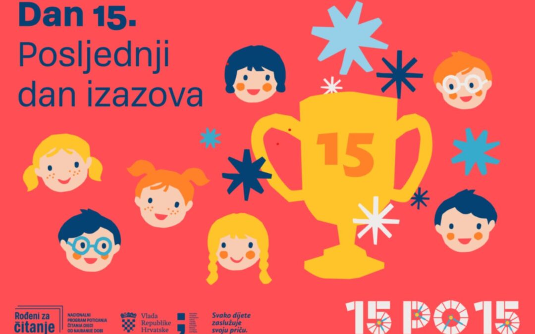 Izazov 15 po 15: cijela Hrvatska čita djeci – je završio!