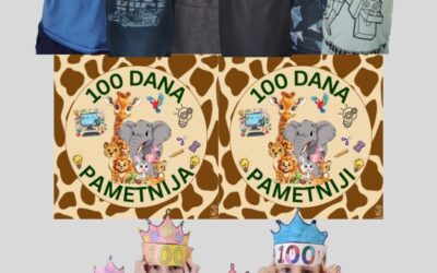 13. i 16. veljače 2026. učenici 1. razreda obilježili su poseban i veseljem ispunjen dan – 100. dan škole u sklopu međunarodnog eTwinning projekta.