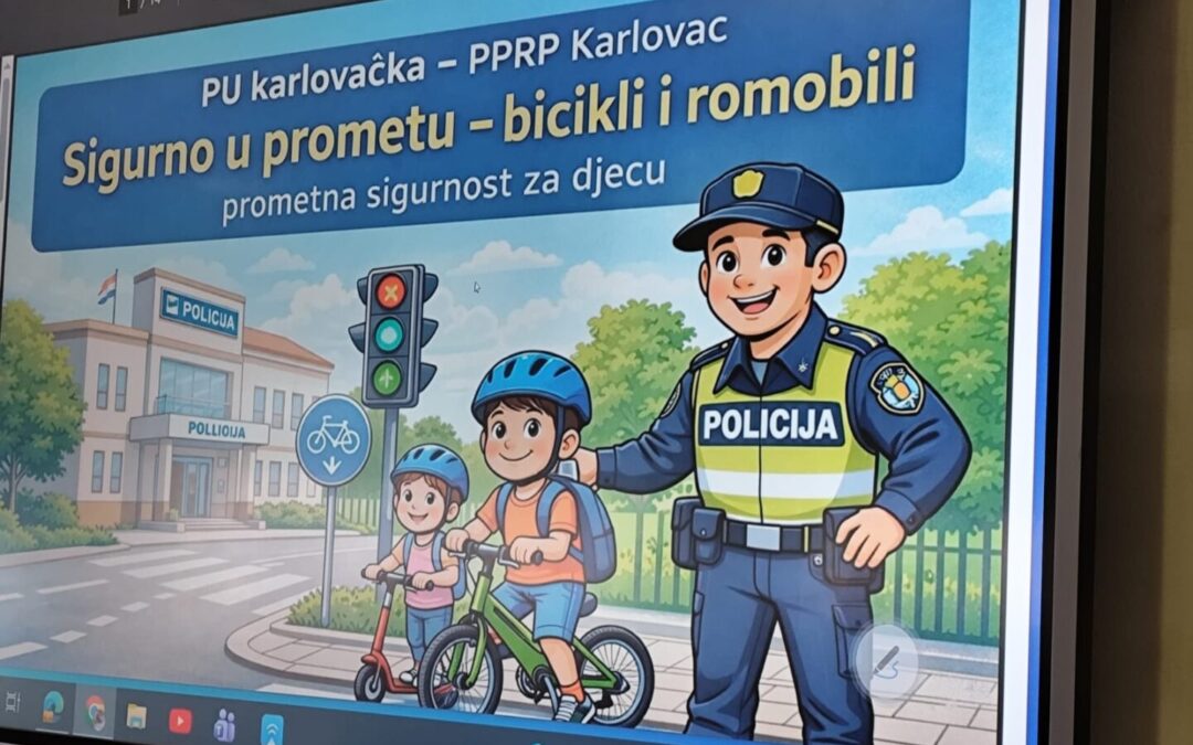 Sigurno u prometu – bicikli i romobili